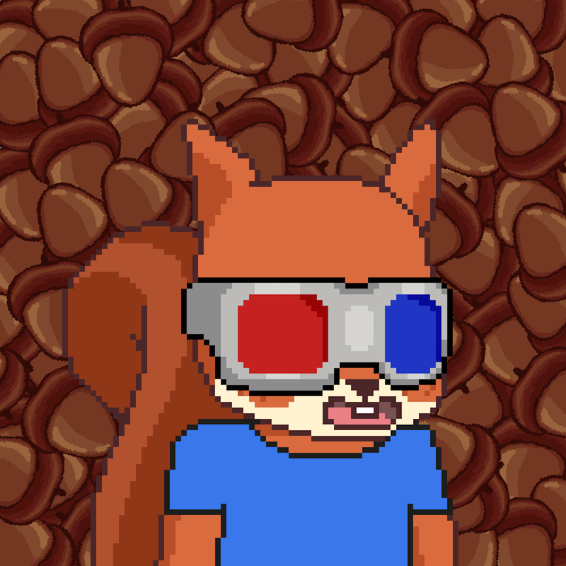 Pixel Squirrels #1234